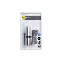 Cilindru siguranta alama nichelat 40x50mm 5 chei cu amprenta Yale 1000 A 01 CAN 40X50