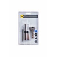 Cilindru siguranta alama nichelat 45x45mm 5 chei cu amprenta Yale 1000 A 01 CAN 45X45