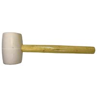 Ciocan cauciuc tip francez 680gr alb coada lemn DSH 010835