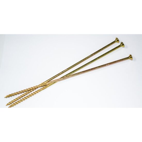 Surub pentru dulgherie cap inecat TX30 6x260mm 100buc/cut