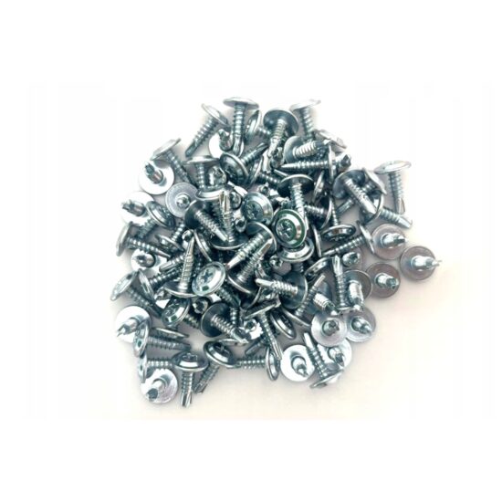 oral b Surub autoforant pentru metal cap plat si saiba GM-B 4.2x16mm zincat Gbo 500buc/cut