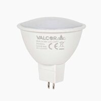 Bec LED spot dicroic MR16 6.5W GU5.3 lumina rece LR 6400K (include taxa timbru verde 0.40 lei) Valcor VLC11033