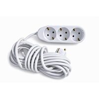 Prelungitor 3 prize 7 metri cu cablu 3x1 (3P 7M) Valcor VLC12018
